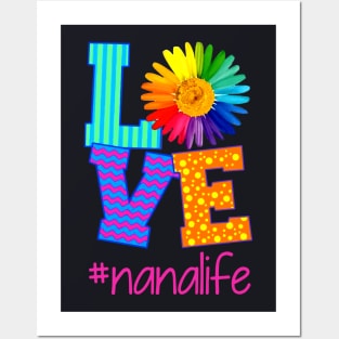 Love Nanalife Color Beautiful Art Daughter Posters and Art